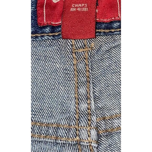 Chaps Jeans Red Tag Straight Leg Mid Rise Women’s Size 14 - Picture 6 of 14
